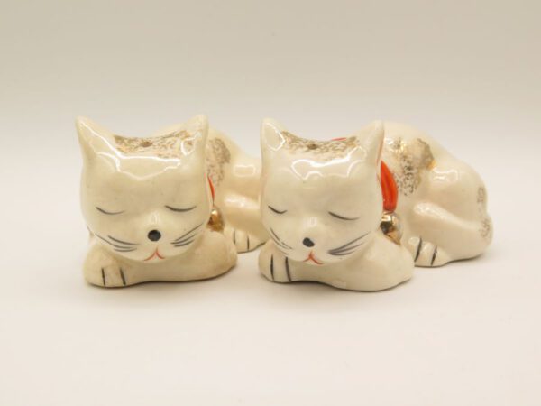 ceramic cat salt and pepper shakers