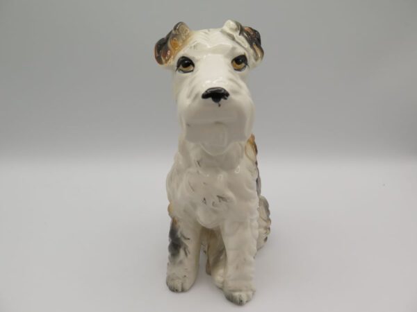 ceramic figurine of a dog